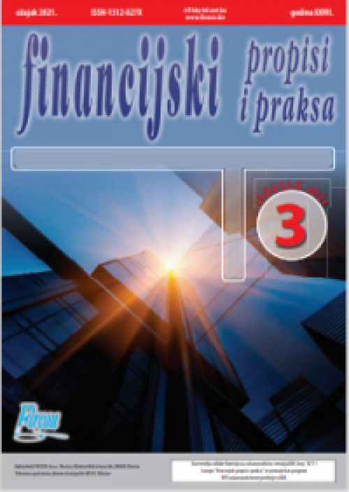 Časopisa „Financijski propisi i praksa“ broj: 03/21