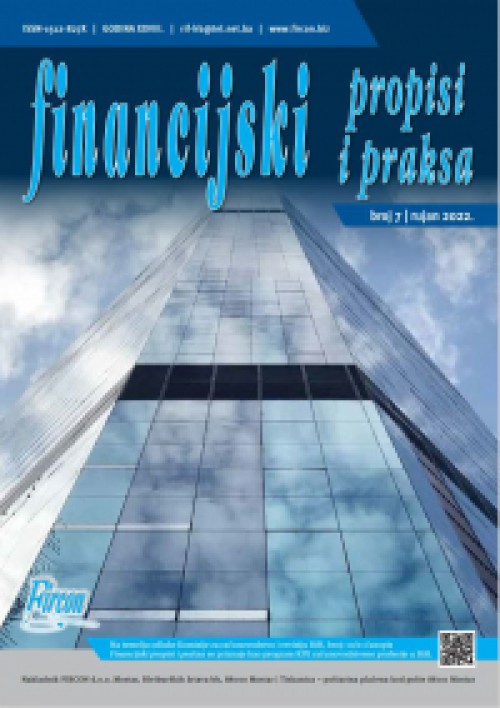 Časopisa Financijski propisi i praksa broj: 7/22