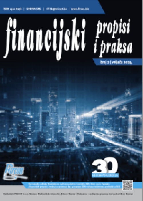 Časopisa Financijski propisi i praksa broj: 2/24