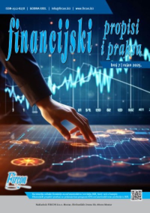 Časopis Financijski propisi i praksa broj: 07/25